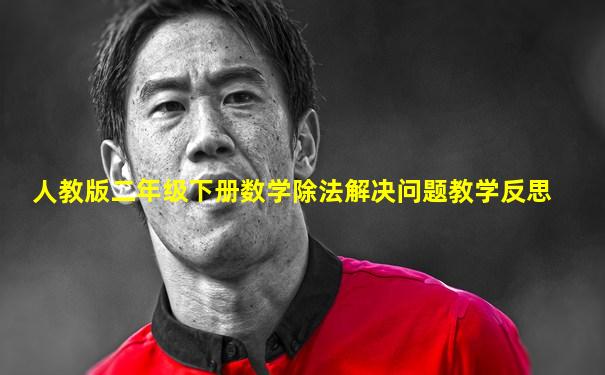 人教版二年级下册数学除法解决问题教学反思