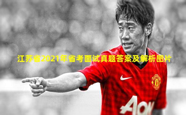江苏省2021年省考面试真题答案及解析图片